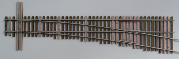 6 Right Hand O SCALE 2-RAIL SWITCHES, O SCALE 2-RAIL TURNOUTS